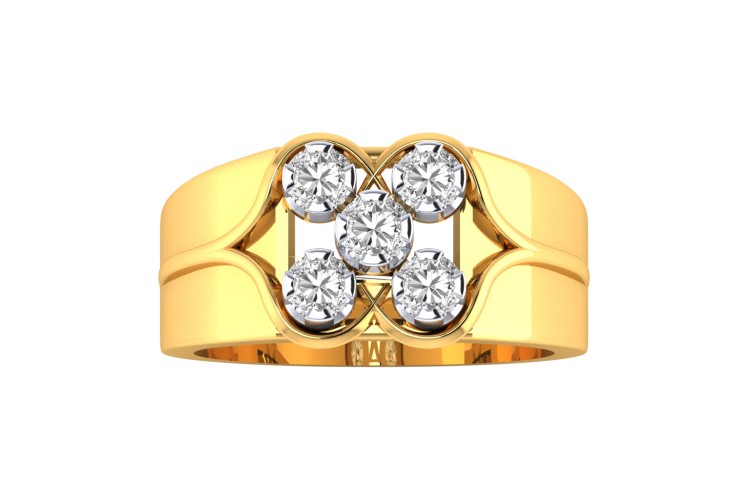 Vin diamond ring in 18k  Gold